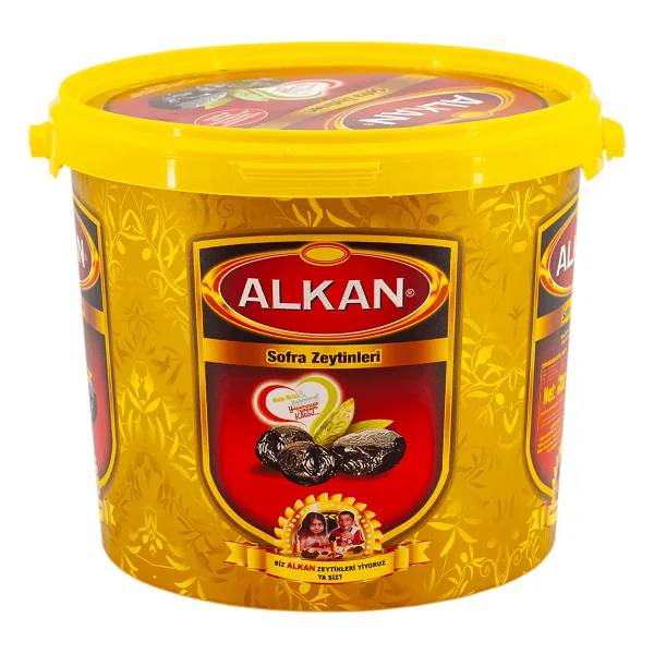 Alkan Duble Gemlik Zeytini 3kg Kova Xl - Görsel 5