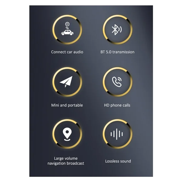 LivX Usams Bluetooth Receiver Araç Kiti - Görsel 4