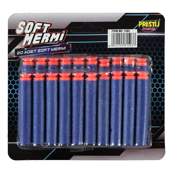 Prestij Oyuncak 20'li Dart Mermisi - Görsel 3