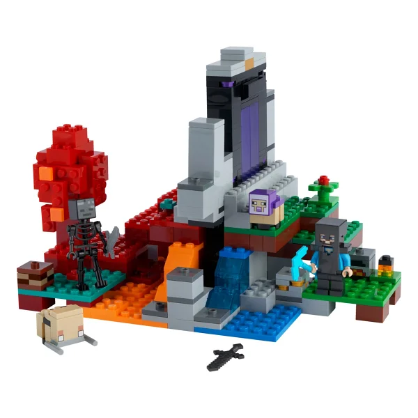 Lego 21172 Minecraft Yıkılmış Geçit - Görsel 2