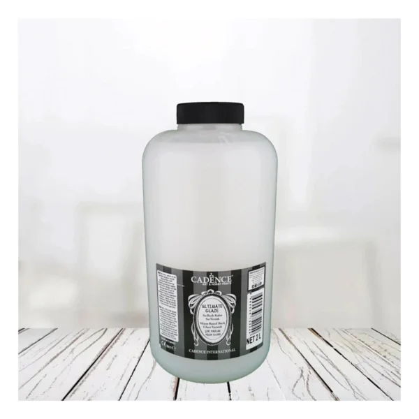 Cadence Ultimate Glaze Su Bazlı Sır Vernik 2 lt. Parlak - Görsel 2