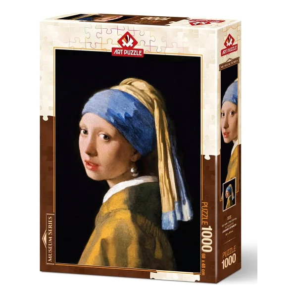 Art Puzzle İnci Küpeli Kız 1000 Parça Puzzle 5242 - Görsel 4