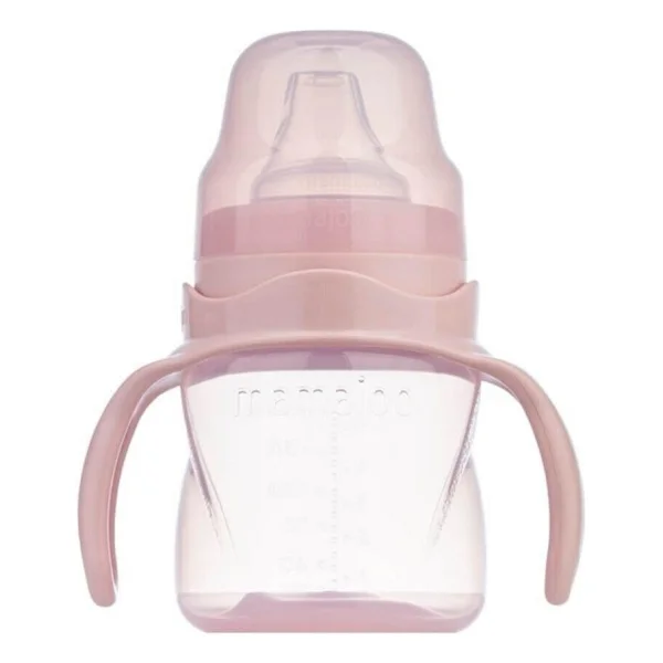 Mamajoo Kulplu Akıtmaz Eğitici Bardak 160 ml Powder Pink - Görsel 9