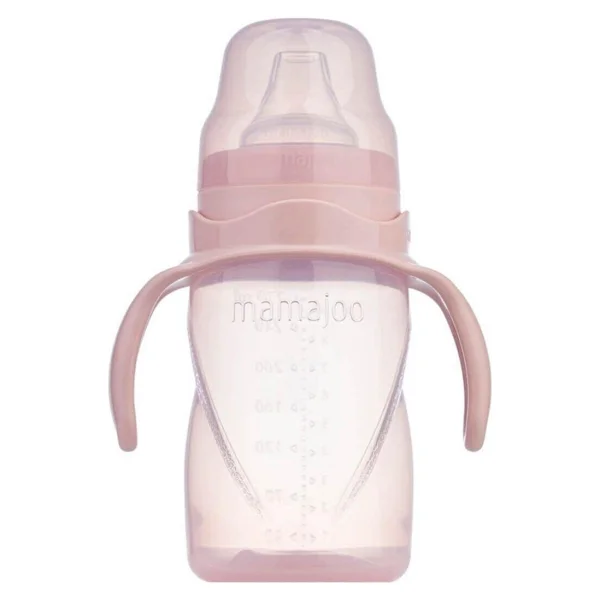 Mamajoo Kulplu Akıtmaz Eğitici Bardak 270 ml Powder Pink - Görsel 9