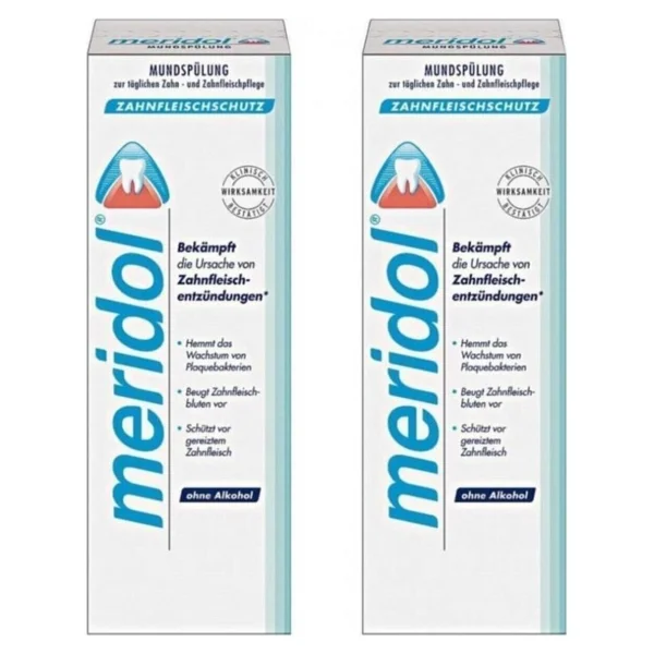 Meridol Diş Eti Bakım 400 ml 2 Adet Gargara - Görsel 2