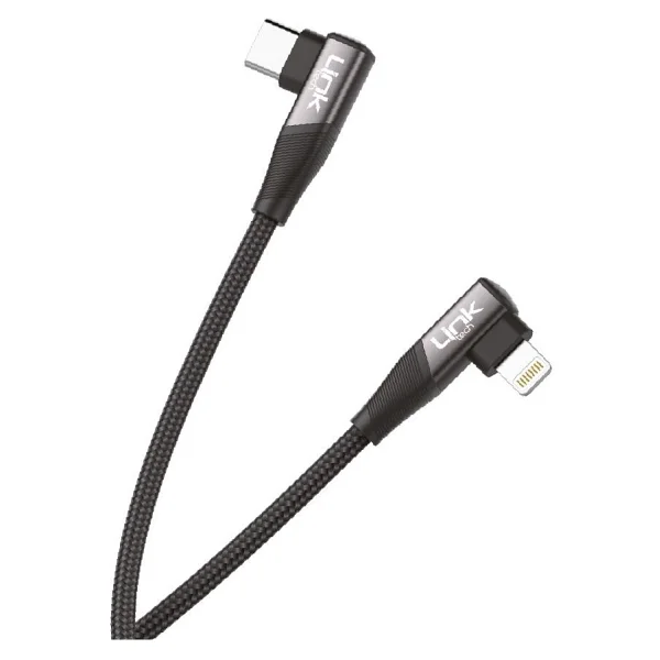 LinkTech K596 1.5 m Siyah Type-C to Lightning Şarj Kablosu - Görsel 7