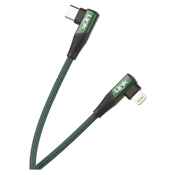 LinkTech K596 1.5 m Siyah Type-C to Lightning Şarj Kablosu - Görsel 2