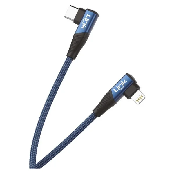 LinkTech K596 1.5 m Siyah Type-C to Lightning Şarj Kablosu - Görsel 4