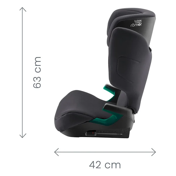 Britax-Römer Discovery Plus Isofixli Midnight Grey 15-36 kg Oto Koltuğu - Görsel 2