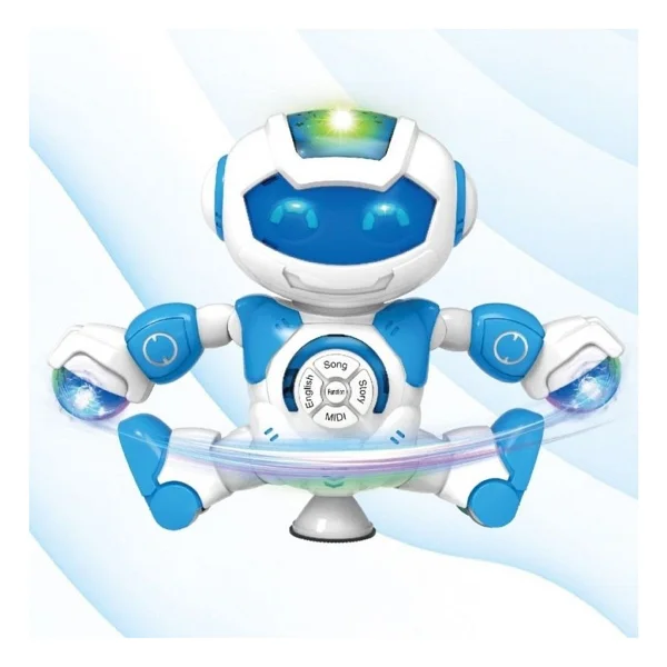 Vardem Müzikli Ve Işıklı Projeksiyonlu Robot LZH-99444-7 - Görsel 2