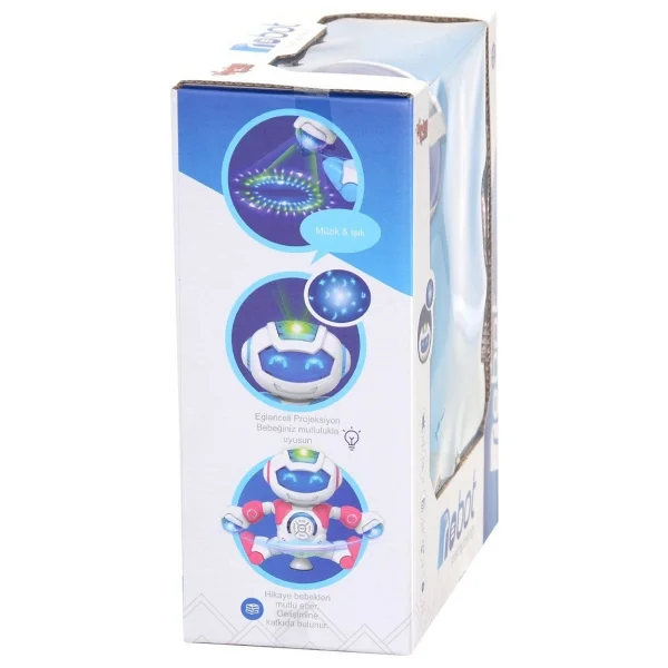 Vardem Müzikli Ve Işıklı Projeksiyonlu Robot LZH-99444-7 - Görsel 4