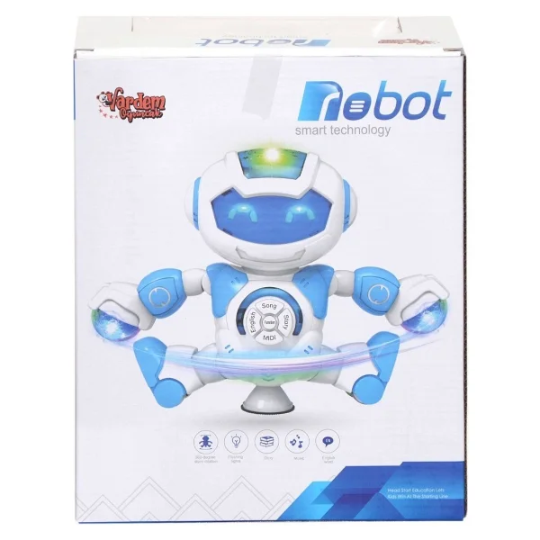 Vardem Müzikli Ve Işıklı Projeksiyonlu Robot LZH-99444-7 - Görsel 5