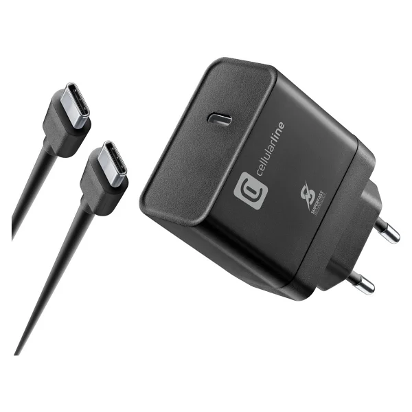 Cellularline 45 W Type-C Kablolu Hızlı Şarj Adaptörü - Görsel 4
