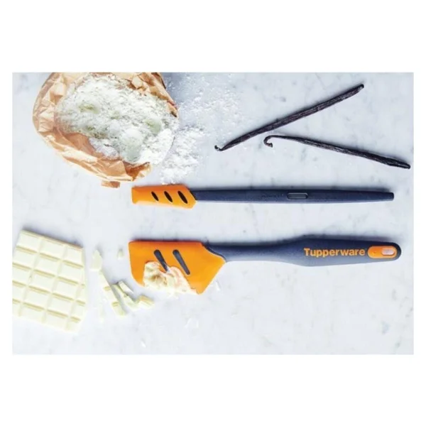 Tupperware Modern Peri Silikon Kalın Ve Ince Spatula 2'li Set - Görsel 4