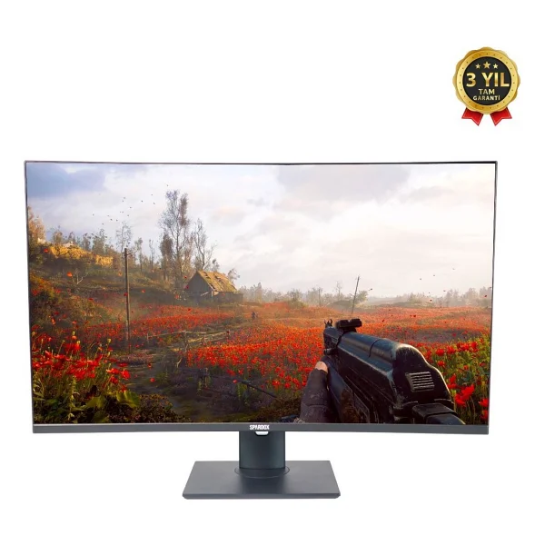 Spardox SG-32165CRP 32" 1 ms Full HD Curved Pivot 165 Hz Oyuncu Monitörü - Görsel 7