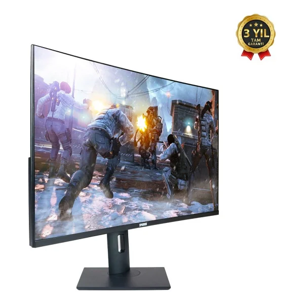 Spardox SG-32165CRP 32" 1 ms Full HD Curved Pivot 165 Hz Oyuncu Monitörü - Görsel 2