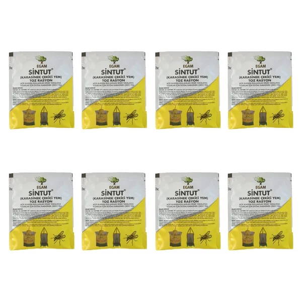 8 adet 25gr Sintut Karasinek Tuzağı için Çekici Yem 200 Gr. - Görsel 7