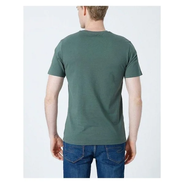 Columbia CSC Basic Logo Brushed CS0282-353 Koyu Yeşil Kısa Kollu Bisiklet Yaka Erkek Tişört - Görsel 4