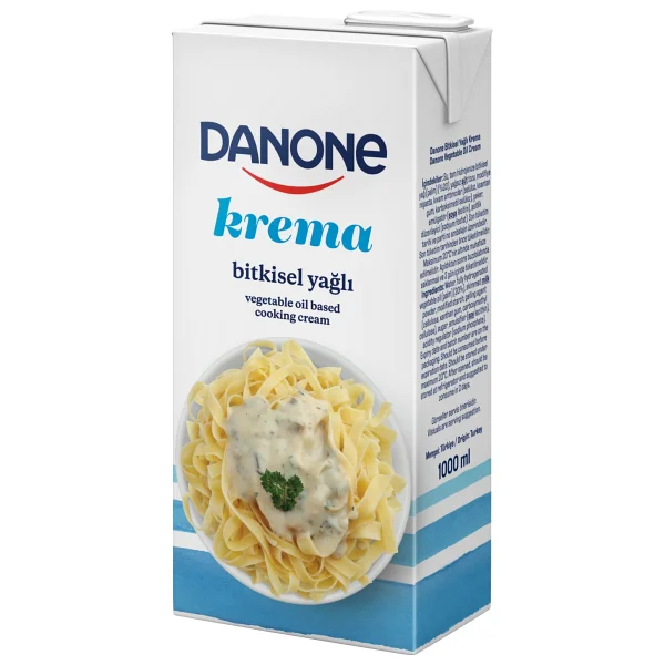 Danone 1 lt Bitkisel Yağlı Krema - Görsel 2