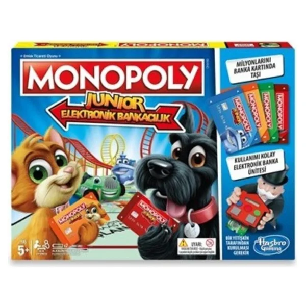 Monopoly Junior Elektronik Bankacılık E1842 - Görsel 2