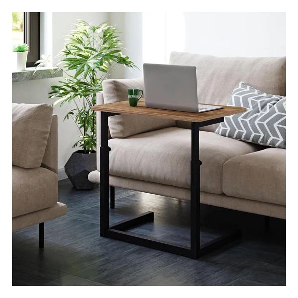Ceramical Ayarlanabilir Laptop Sehpası - Atlantik Çam - 60 x 160 cm - Görsel 2