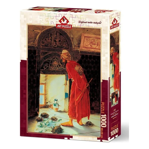 Art Puzzle Kaplumbağa Terbiyecisi Puzzle 1000 Parça 4452 - Görsel 2