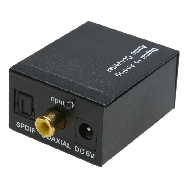Alfais 5057 Dijital To Analog Optik Ses Tos Çevirici Dönüştürücü Adaptör, 3.5mm - Görsel 2