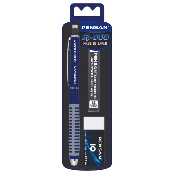 Pensan IQ Duo 0.7 mm Yeşil Versatil Uçlu Kalem Seti - Görsel 3