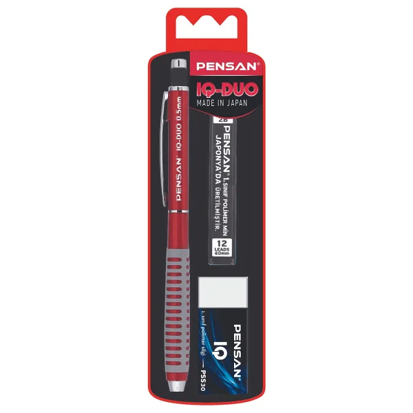 Pensan IQ Duo 0.7 mm Yeşil Versatil Uçlu Kalem Seti - Görsel 5