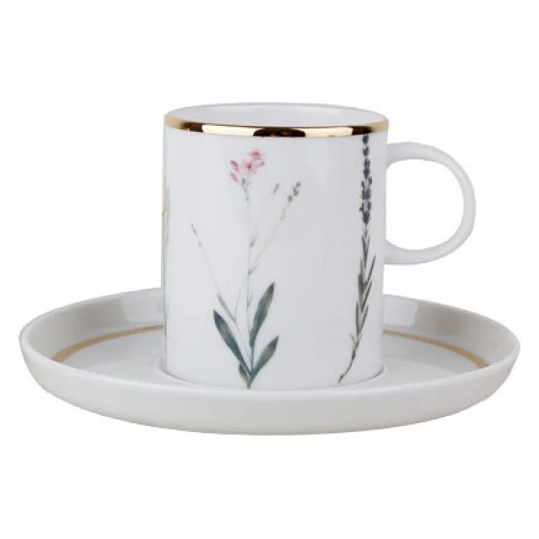 Porland Botanical Kahve Fincan Takımı - Görsel 2