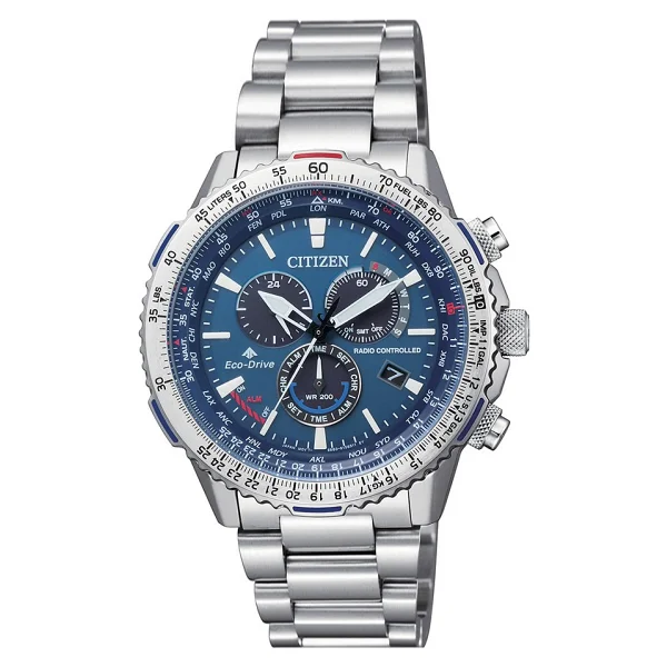Citizen Promaster Sky CB500 Çelik Kordon Erkek Kol Saati - Görsel 3