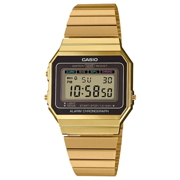 Casio Standart A700W Çelik Kordon Kol Saati - Görsel 6