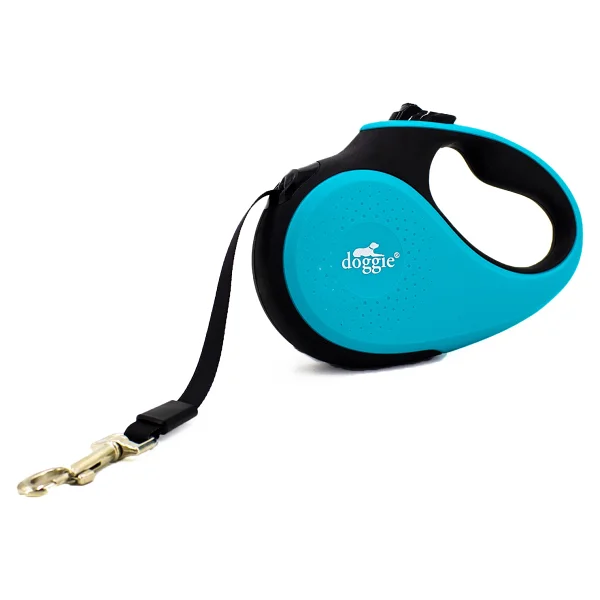 Doggie Soft Seri M 25 kg 5 m Otomatik Beyaz Köpek Tasması - Görsel 7