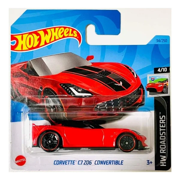 Hot Wheels Corvette C7 Z06 Convertible HKH41 - Görsel 3