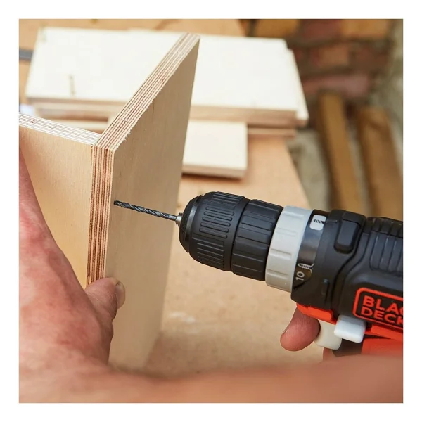 Black+Decker BDCDD12BAFC Çift Akülü Vidalama Makinesi - Görsel 3