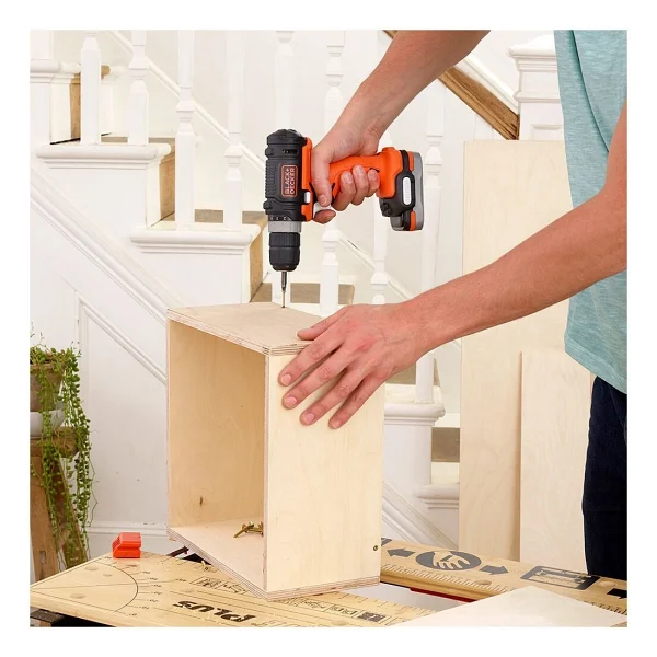 Black+Decker BDCDD12BAFC Çift Akülü Vidalama Makinesi - Görsel 9