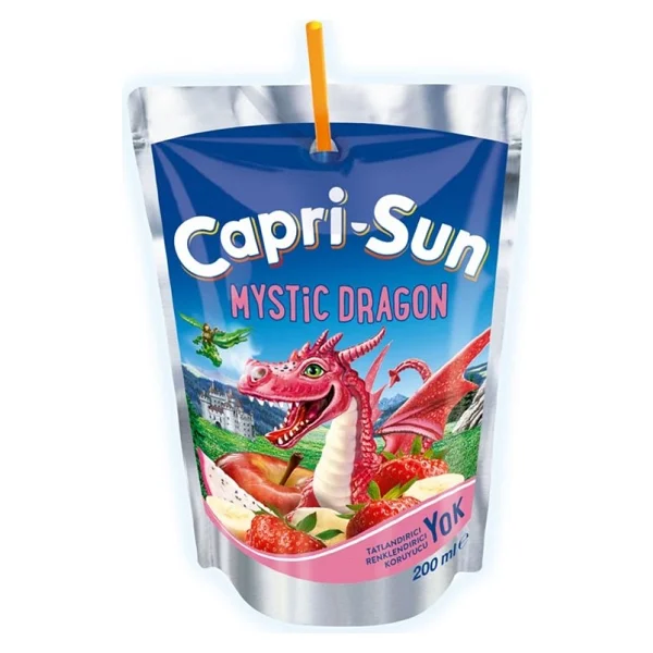 Capri-Sun Meyve Suyu Dragon 20 x 200 ml - Görsel 2
