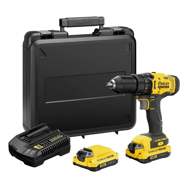 Stanley SCD700D2K 18 V Li-ion Çift Akülü Matkap - Görsel 2