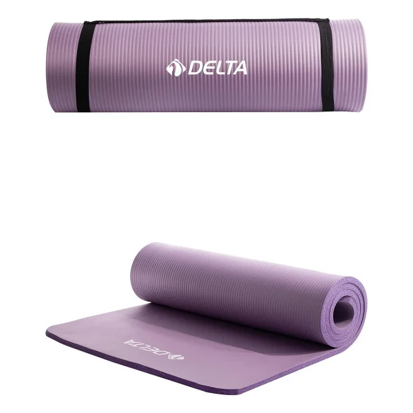 Delta 15 mm Taşıma Askılı Siyah Pilates Minderi - Görsel 4