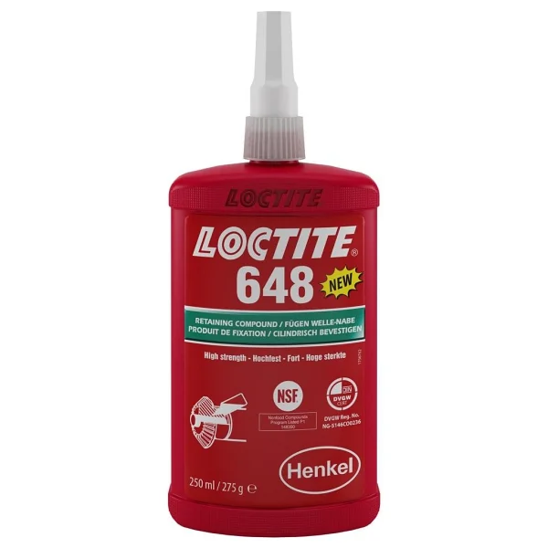 Loctite 648 50 ml Yüksek Mukavemetli Sıkı Geçme Ürünü - Görsel 2
