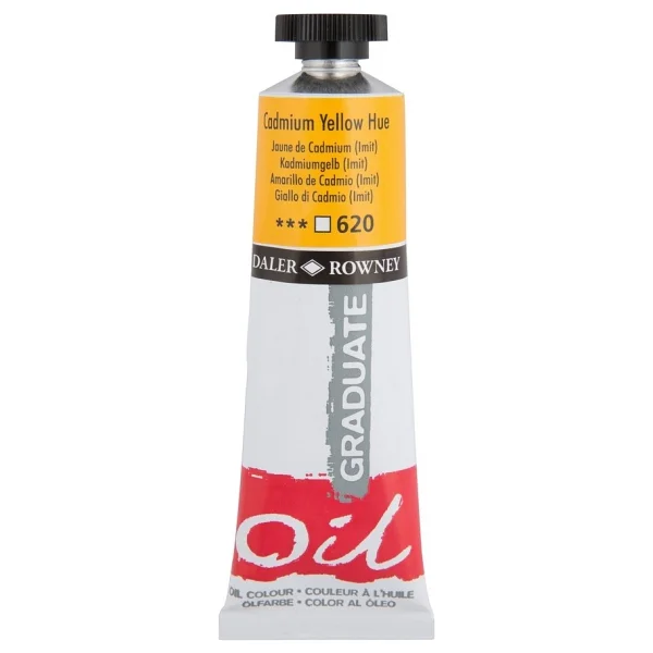 Daler-Rowney Graduate 38 ml Yağlı Boya N:620 Cadmium Yellow Hue - Görsel 2