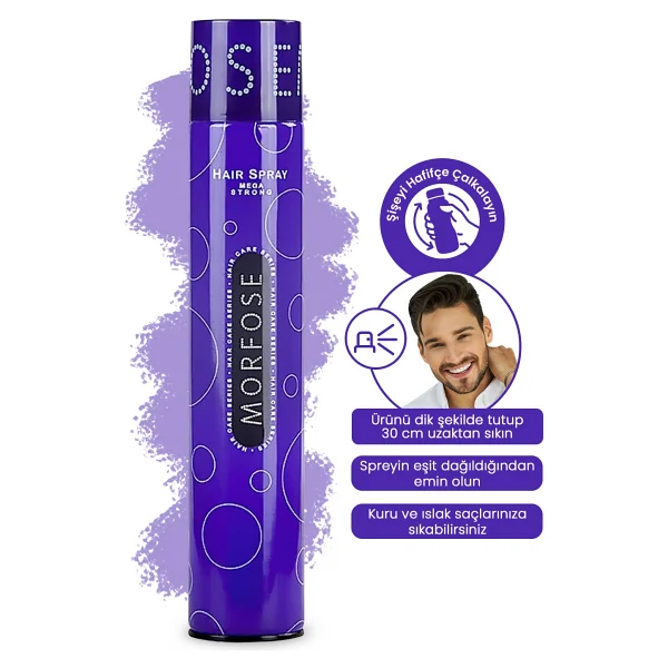 Morfose Mega Strong 400 ml Saç Spreyi - Görsel 2