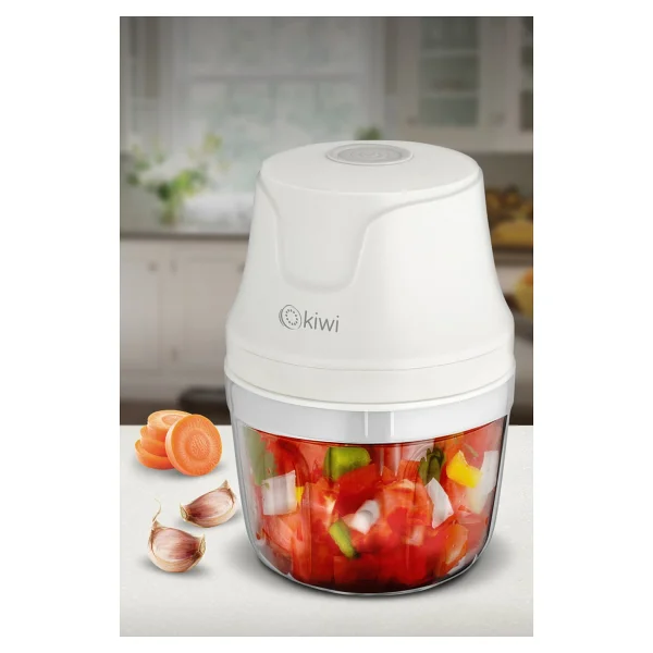 Kiwi 0269 Şarjlı Doğrayıcı - Beyaz - Görsel 2