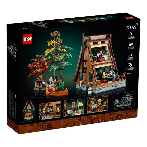 21338 LEGO A-Frame Cabin Sıfır Kapalı Kutu - Görsel 2