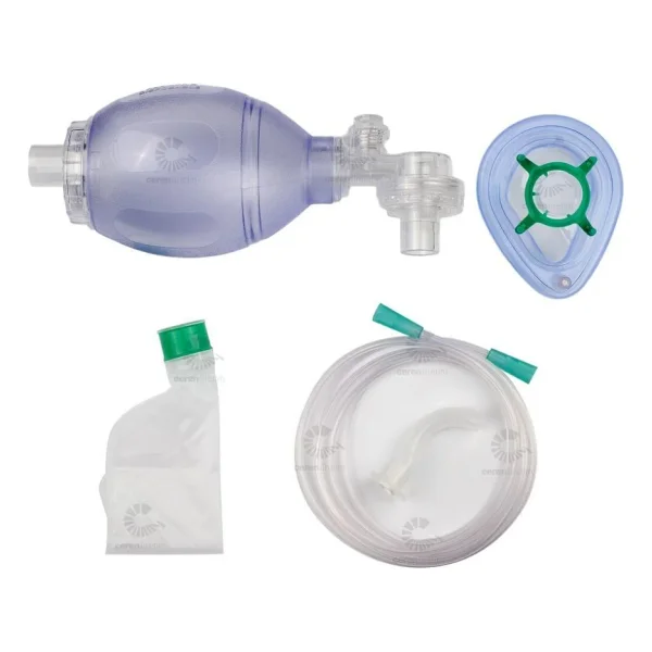 Pvc Ambu Seti Yetişkin Suni Solunum Maskesi + 5 Adet Yetişkin Airway - Görsel 2