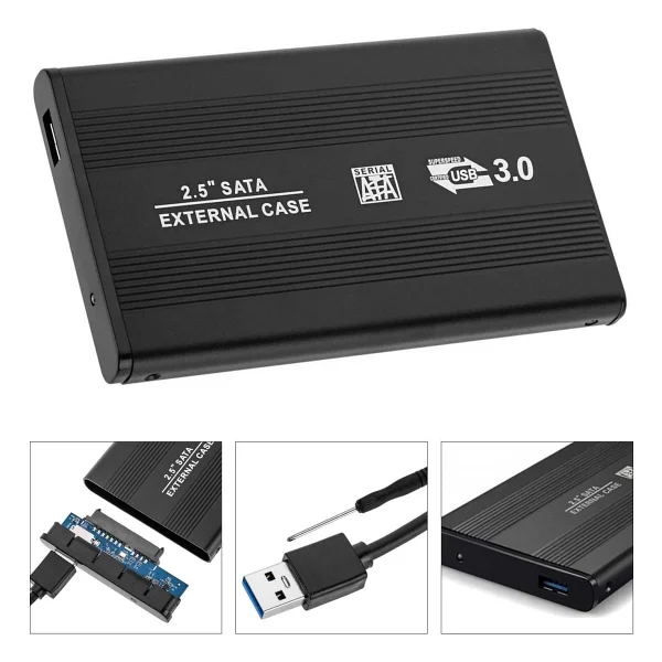 Gabble Harddisk Kutusu SSD HDD 2.5" Sata USB 3.0 G-508 - Görsel 2
