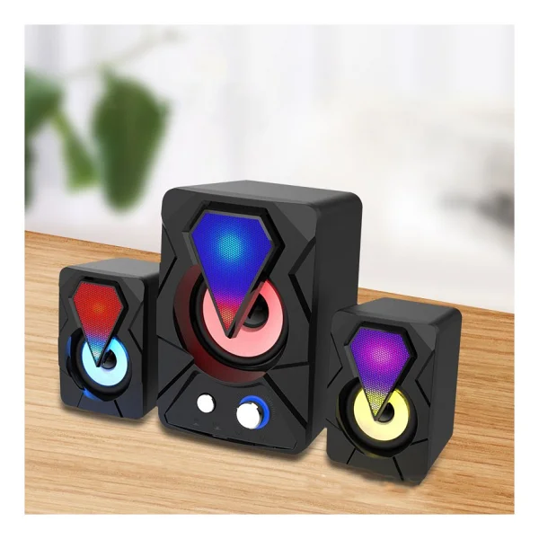 Techmaster E-1306 2+1 9 W Hoparlör - Görsel 5