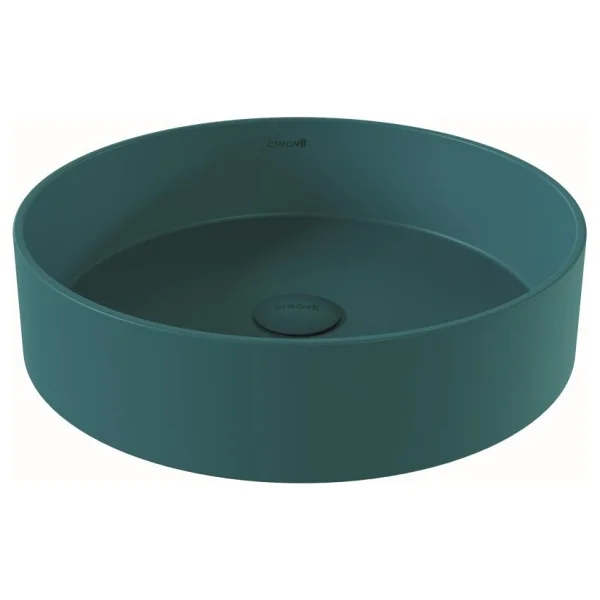 Creavit LP145 Loop 45 cm Set Üstü Mint Çanak Lavabo - Görsel 4