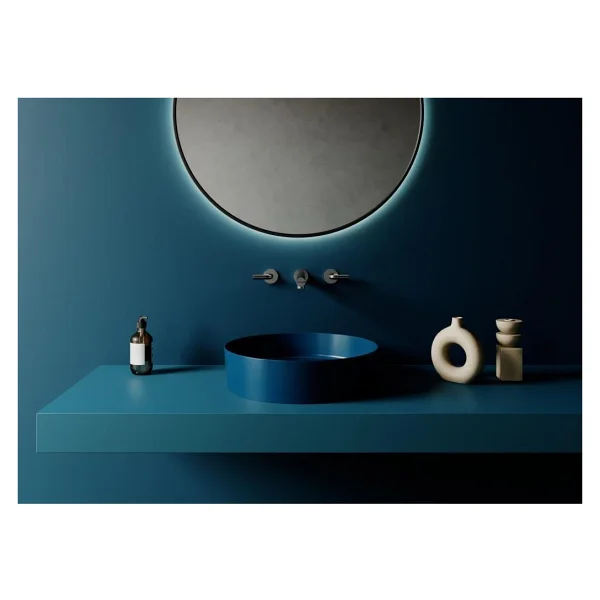 Creavit LP145 Loop 45 cm Set Üstü Mint Çanak Lavabo - Görsel 2