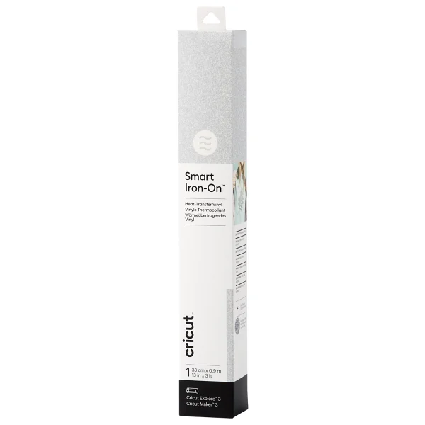 Cricut 2008676 Smart Iron On 33X91CM 1 Sayfa Parlak Gümüş - Görsel 4